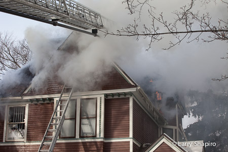 3 Alarm house fire at 2519 Harrison in Evanston 1-9-15 Larry Shapiro photographer shapirophotography.net
